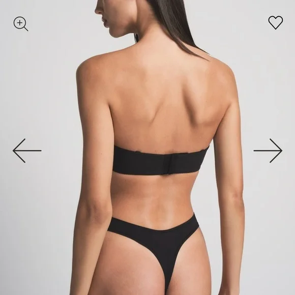 NWT Skims Fits Everybody Strapless Bra in Onyx 34H - Picture 2 of 9